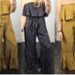 *NWT floral jumpsuit